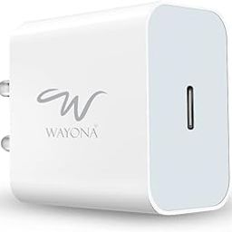 Wayona 20W USB C PD/QC Fast Charging Adapter Compatible for iPhone 15,14,13,12,11,X,8,7,6 Series, Samsung Galaxy S21, S20, S10, M31, M33, M51, Google Pixel 6, 5, 4, 3, 2, (20W, USB C Charger)-image-27