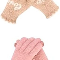 Women's Touchscreen Winter Woollen Pack of 2 Pairs Gloves For Cold Weather (SGD-11491152) (Multicolor, Free Size)-image-94