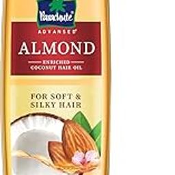 Parachute Advansed Almond enriched Coconut Hair Oil with Vitamin E 300ml|Nourishes & Softens Hair | Helps Control Hair Fall| Helps Promotes Hair Growth | Up to 2x Softer Hair|Non-Sticky Formula| Dermatologically-Tested Hair Oil | For Men & Women-18