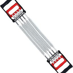 VGMAX Multi Usage 3 in 1 Chest Expander Spring for Men Inbuilt Hand Gripper Cum Tummy Trimmer Exerciser with 5 Detachable Springs for Home Mini Gym-4