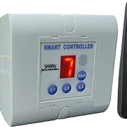 SARRU RSB 4 in 1 Remote Switch Board having 1 Smart Electronic Remote Ceiling Fan Regulator & 3 Lights ON/OFF Remote Switches with Timer and Sleep Mode.-picture-18