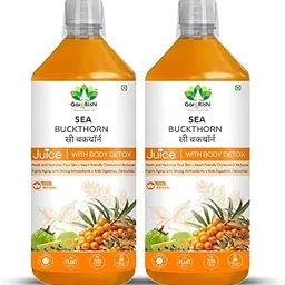 GARGRISHI Sea Buckthorn Juice – Powerful Ayurvedic Herbal Detox Tonic | Natural Immunity Booster with Vitamin C, Omega 3, 6, 7 & 9 | Supports Liver Cleanse, Healthy Digestion & Metabolism (1000)-image-6