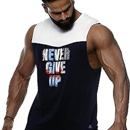 Sleeveless Gym Vest for Men Multicolor-image-51