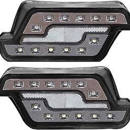 AUTO MT 2 Piece FARMTRAC TRACTOR Led Side Indicator Lights UNIVERSAL USE IN Farmtrac Tractors 45 6055 60 50 6045 6090-5