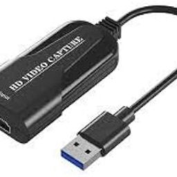 MICROWARE UHD Audio Video Capture Card, 4K HDMI USB 3.0 1080P Reliable Portable Video Converter for Game Streaming Live Broadcasts Video Recording-10