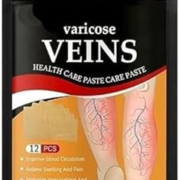 Varicose Veins Patches Dredge Vein Smoothing Varicose Veins Reduce Swelling Relieve Pain Instant Relief From Muscular Pain Improve Blood Circulation Skin Friendly (24pcs) PACK OF 2-image-14