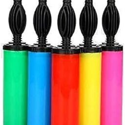 SVDK Manual Balloon Air Pump | 27cm Portable Hand Inflator for Latex & Foil Balloons | Heavy-Duty Plastic Double Action Balloon Pump | Easy to Use Balloon Blower (Set of 2)-image-20