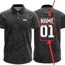 Dika Sports Custom Sports Cricket Jersey Customise t-Shirt for Men Personalised Name | 2 Year to 5XL-image-97