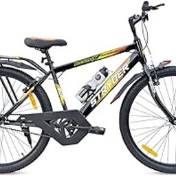 Tata Stryder ROCKMAX Cycle in 26" Wheel Size with 26 * 2.35 Fat Tyre Cycle with Integrated Carrier for 12+ Age Group Black - Rigid, Unisex, (Available in Mix Colour) Freeride Bike, 17 Inch-image-29