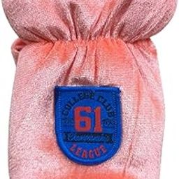 Safe N Cute mini Bottle Cover for Infant &Toddler-100 ml to 150 ml (Peach) (Velvet)-image-100
