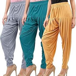 Patiala Salwar for Women Relaxed Fit Viscose Patiyala Salwar Harem Bottom Pants-image-80