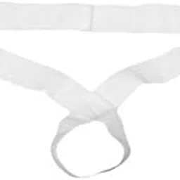 heavenglow Men's Thong Underwear | G-String Visible Panty | One Strap Style Polyester Underwear for Men | Highly Flexible & Breathable Comfortable White 4 Pack-picture-28