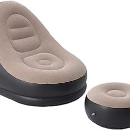 POXEFLIP Filling Bean Bag 2 Set Portable Inflatable Lazy Sofa Bed Outdoor Beach Garden Furniture Outdoor-image-66