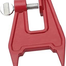 ATORSE® Chainsaw Sharpening Accessory Portable Woodworker Chainsaw Filing Stump Vise Red-28