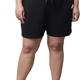 Brand Women & Girls Sports Wear Shorts & Running Shorts Colour Black (ST-2661BK_6XL)-picture-21