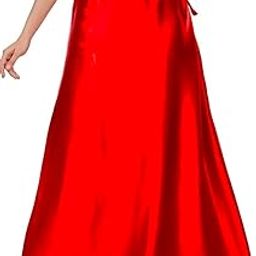 Petticoat for Women, Satin Petticoat Underskirt,Saree Petticoat-10