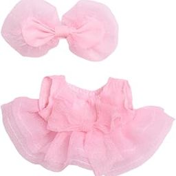 CALANDIS™ Plush Doll Clothes Soft for 15-17cm Doll DIY Costumes Plush Doll Accessories Pink-image-43