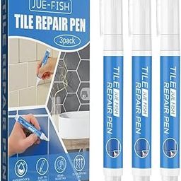 JHEPCOIN 3Pcs Tile Grout Pen Repair Pen Set,Grout Pen White Tile Paint Marker,Waterproof Grout Colorant and Sealers Pen,Tile Pen for Wall and Floor Tile Lines-image-16