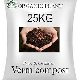 Pure & Organic Vermicompost Fertilizer Manure for Plants (25KG)-picture-21