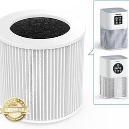 VEWIOR Official A1 Air Purifier Replacement Filter H13 True HEPA Air Purifier Filter, Compatible with VEWIOR HQSC-50 HQKJ-80 A1 A1W Air Purifier-White-26