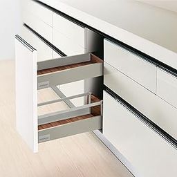 Handorf Slim Box 12 Bottle Pull-out Bottle Storage Drawer for Home Kitchen Storage (Depth-500mm)-15