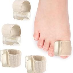 CoolShef 4 Pcs Toe Separator, Bunion Corrector for Women, Comfortable Toes Straightener for Men, Foot Thumb Relief Brace, Gentle Separation for Daily Comfort - Skin Tone-picture-20