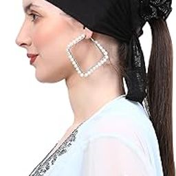 Envius Volume Shimmer Design Hijab Women/Girls under hijab cap-image-60