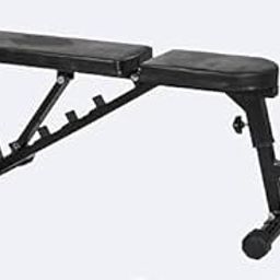 DEALS UNLIMITED Weight Bench for Home Gym, Adjustable and Foldable Weight Bench, Multi-Purpose Workout Bench for Bench Press Sit up Incline Flat Decline (NEW INCLINE BENCH BLACK-250 KG MAXIMUM WEIGHT HOLD)-1