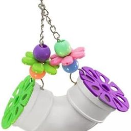 bnf® 2xParrot Toys Pipeline Interactive Training for Cockatiels Budgies Birds Gift|Pet Supplies | Bird Supplies | Toys|1 Pet Birds Toy(2 Pack)-image-31