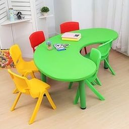 eHomeKart Fish Table - Perfect for Home and School - Front Round Table for Kids - (53 x 20 x 20 inches) - Colour May Vary-17