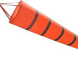 Airport Windsocks Rip-Stop Outdoor Rainbow Wind Measurement Sock Bag with Reflective Belt (60")-image-70