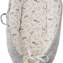 THE STYLE SUTRA® Infant Bed Easy to Clean Newborn Nest Bed Toddler Bed for Girls Boys Newborn Squirrel-image-47