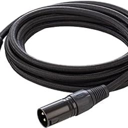 Elgato XLR Microphone Cable – Shielded Microphone Cable for Studio Recording and Live Production, Gold-Plated Pins, Male to Female, for Mic and Balanced Analog Line Levels, 10ft/3m-25