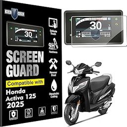 Gear Guard Screen Protector For Honda Activa 125 (2025) Scooter Instrument Cluster Touch 4.2"inch Screen Display - Clear-24