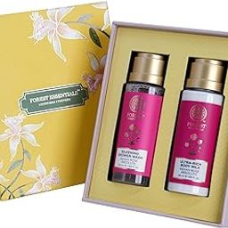 Forest Essentials Indian Rose Body Care Duo Gift Box 100ml (Body Lotion + Body Wash)-image-59