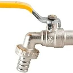 BATHONIX 1/2" Faucet Full Brass Nozzle Tap Suitable for Washing Machine Inlet Hose Pipe Car Washing, Public Places, Home Mop Sink Bib Tap-image-68