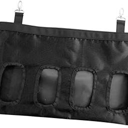 THE STYLE SUTRA Hay Bag Holder Hamster Rabbit Feeder Bag for Horse Rabbit Feeding Food Grass Black-image-15