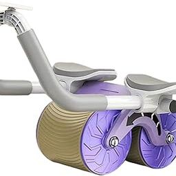 MERISHOPP® Ab Roller Wheel Automatic Return Abdominal Wheel Home Gym Strength Training-2