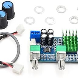 InkOcean XH-M567 DC 12-24V 80Wx2 Digital CS8673E Treble Bass Regulating Preset Pre Dual-Channel Amplifier-17