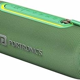 Portronics Resound 2 15W HD Sound Portable Wireless Bluetooth Speaker, in-Built Mic, RGB Lights, TWS Connectivity, Bluetooth v5.3, IPX5 Water Resistant, Type C Charging Port(Green)-29