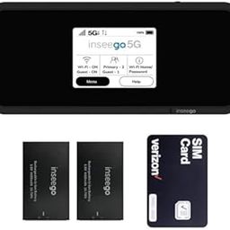 5G Mobile Portable WiFi | Verizon Wireless Jetpack Inseego MiFi M2100 | LTE Cat22 Speed Up to 2,7 Gbps | Usage Up to 16 Hours | Mobile Hotspot for Travel | EVDO-LINK Bundle Includes Verizon Sim Card-11