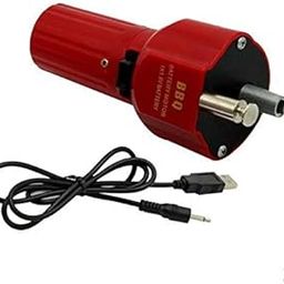 UJEAVETTE 2 Pieces DC 5V BBQ Roaster Rotisserie Motor Picnic USB Barbecue with Cable-image-19