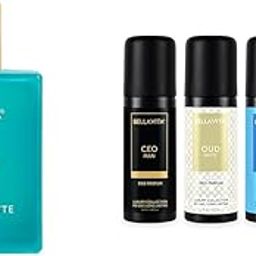 Bella Vita Luxury FRESH Unisex Liquid Eau De Toilette Unisex Body Parfum Spray Deo Travel Pack Of 4 X 50Ml With Lemon Blackcurrant Lavender & Bergamot No Gas Long Lasting Fragrance Deodorant-image-42