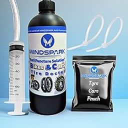 MINDSPARK | Anti Puncture Solution | Bikes & Cars | Tire Doctor | Tubeless Tyre Doctor | Tyre Puncture Solution-16