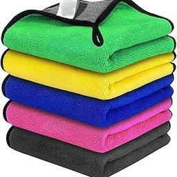 Detailiq autocare 500 GSM Microfiber Cleaning Cloth – Ultra Thick Dual-Sided Towel for Car, Bike, Glass & Home | Super Absorbent, Scratch-Free | Pack of 1-image-58