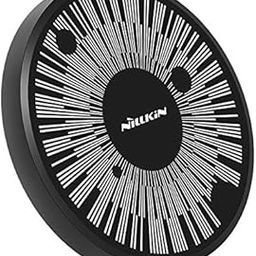 Nillkin PowerColor Fast Wireless Charger Charging Pad with Upto 15 W Output Unique Design Colourful Lights Planet Design Black Color-image-90