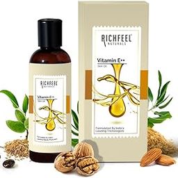 Richfeel Vitamin E Oil | Blend of Almond, Wheatgerm, Walnut & Carrot Oils | Physician Formulated | Antioxidant | Fight Dullness, Damage & Ageing of Skin | Anti-Stretch Marks and Scars | 80 ML-49