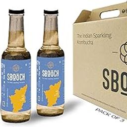 SBOOCH - Indian Sparkling Kombucha Tea | Rasam Flavor |275ml Pack of 3| Gut-Friendly Beverage | Antioxidant-Rich Zero Preservatives | Alcohol-Free Fermented Tea | Vegan & Gluten-Free-17