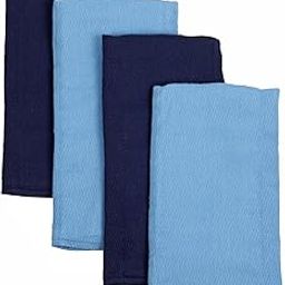 Gerber Birdseye Diaper Burp Cloths (4 Count, Navy)-image-17