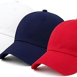 Unisex Cotton Baseball Cap Combo Pack of 3-2